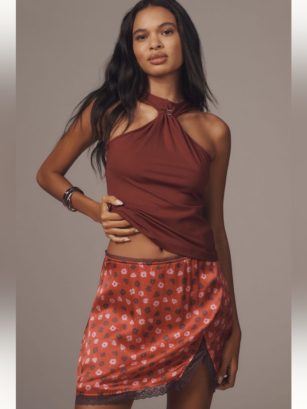 Maeve Hardware Halter Top - Size XL - BNWT